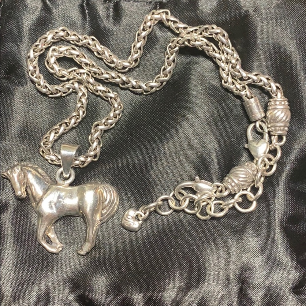 Brighton horse necklace